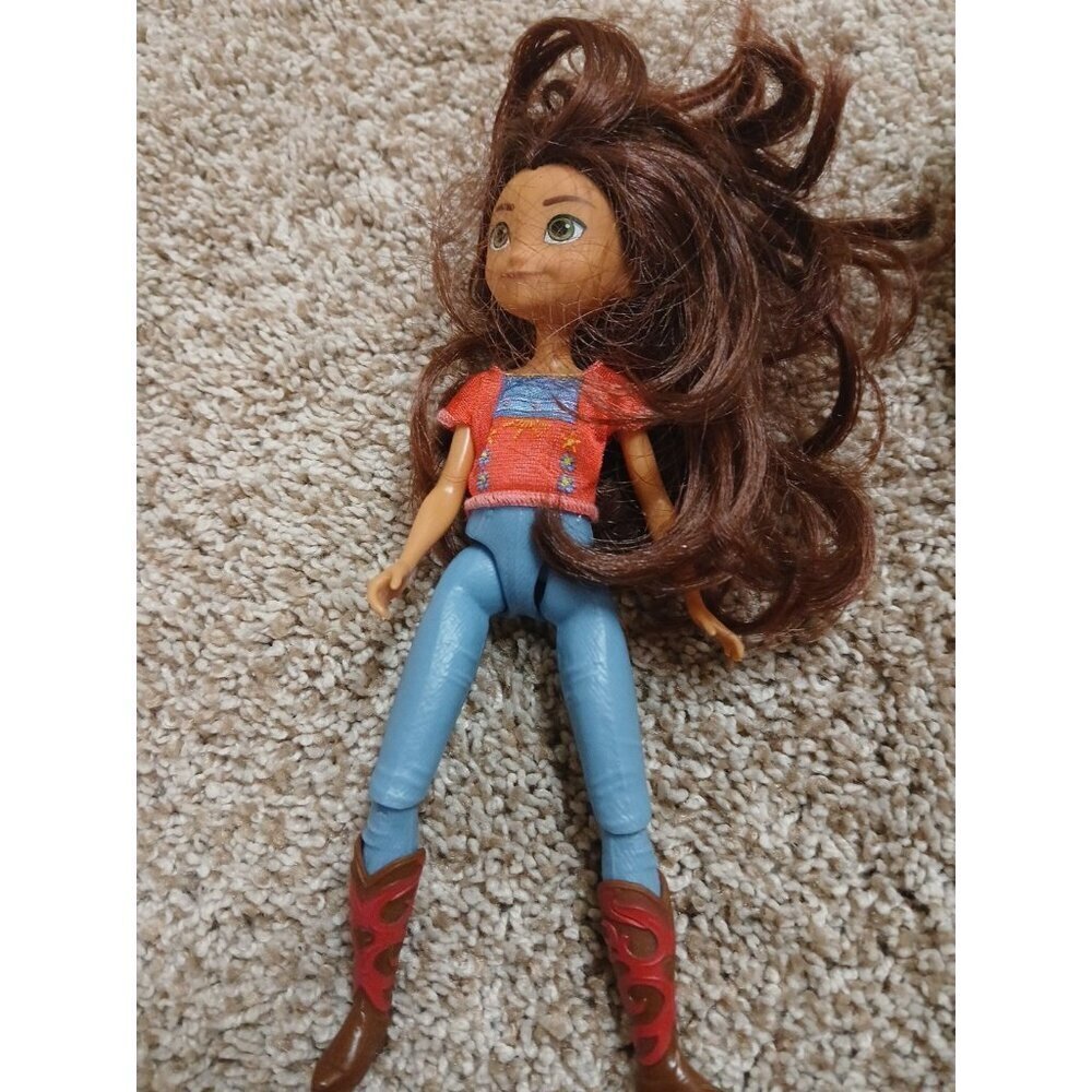 Spirit Untamed LUCKY PRESCOTT Plastic‎ Doll Figure 7” Toy